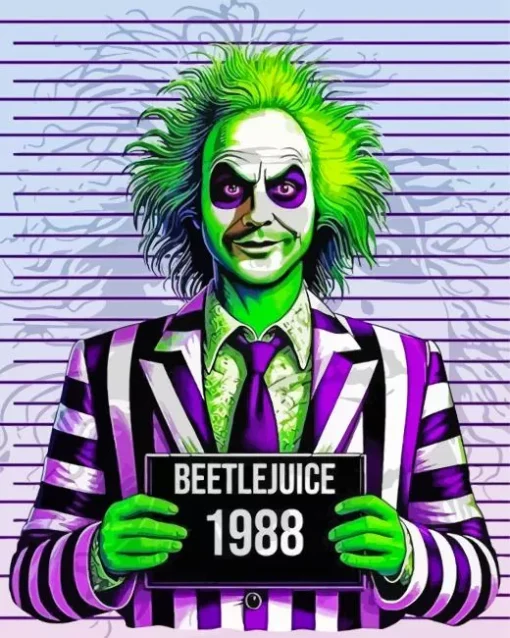 Beetlejuice Art Diamond Paintings