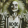 Beetlejuice Rock Star Diamond Paintings