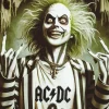 Beetlejuice Rock Star Diamond Paintings