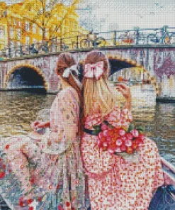 Besties In Amsterdam Diamond Paintings