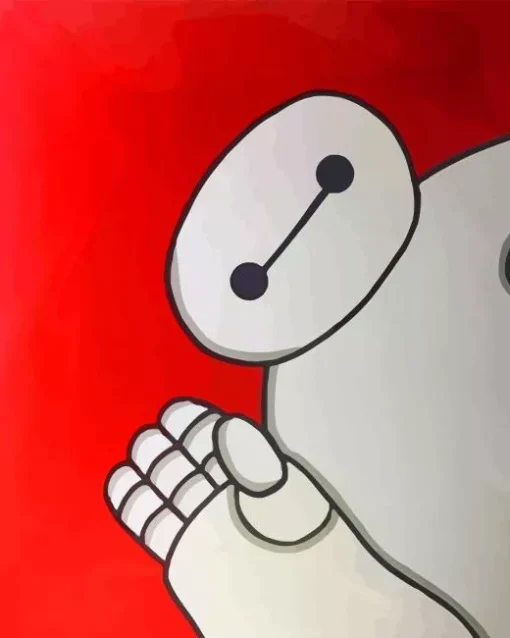 Big Hero Baymax Robot Diamond Painting