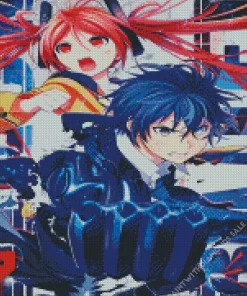 Black Bullet Anime Art Diamond Painting