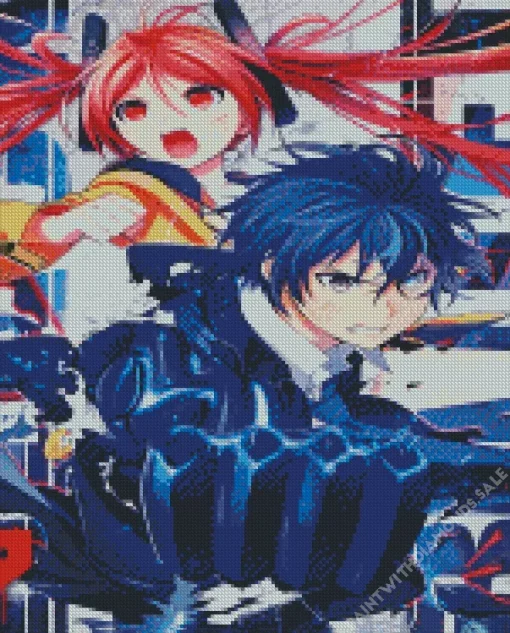 Black Bullet Anime Art Diamond Painting