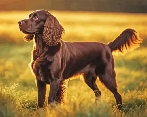 Brown Boykin Spaniel Diamond Painting