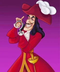 Captain Hook Art Diamond Painting