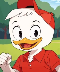 Cartoon Huey Duck Diamond Painting