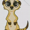 Cartoon Meerkat Diamond Painting