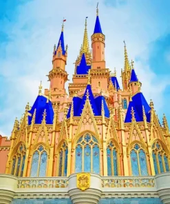 Magical Disney Castle Diamond Painting