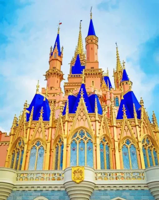 Magical Disney Castle Diamond Painting