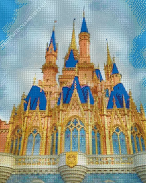 Magical Disney Castle Diamond Painting