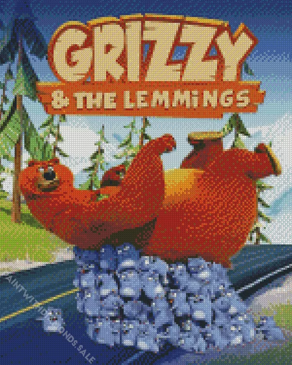 chemical lemmings poster Diamond Paints Chemical Lemmings Poster Diamond Painting