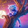 cheshire cat alice in wonderland Diamond By Numbers