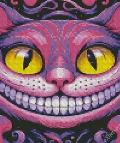 cheshire cat face Diamond Paintings