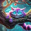 cheshire cat smiling Diamond By Numbers