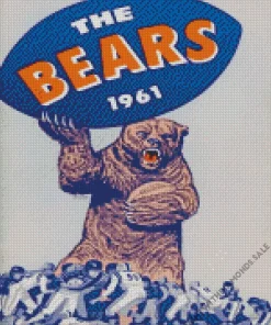 chicago bears american football Diamond Paintings