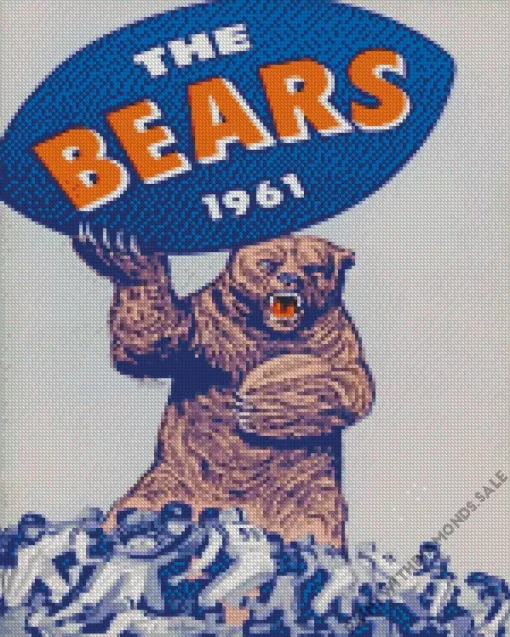 chicago bears american football Diamond Paintings