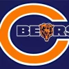 chicago bears logo Diamond By Numbers