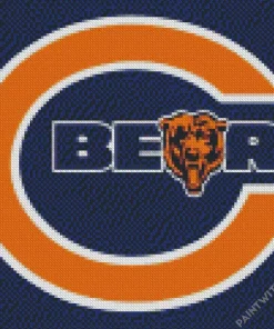 chicago bears logo Diamond Paintings