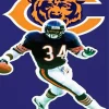 chicago bears walter payton Diamond By Numbers