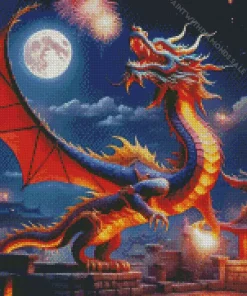 chinese dragon Diamond Paints