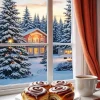 Christmas Morning Coffee Diamond Painting