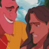 Clayton And Tarzan Diamond Painting