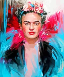 Colorful Frida Kahlo Diamond Painting