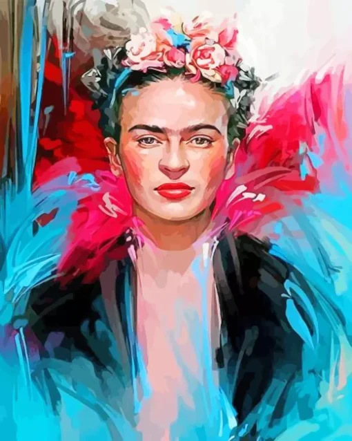 Colorful Frida Kahlo Diamond Painting