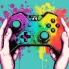 Colorful Gamepad Diamond Painting