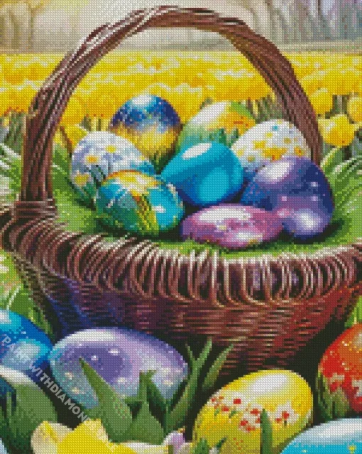 Cool Easter Eggs Diamond Painting