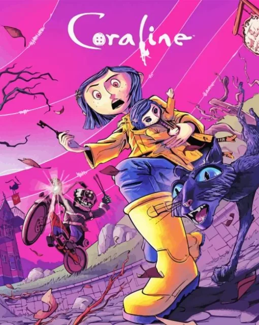 Aesthetic Coraline Art Diamond Paintings