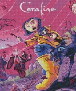 Aesthetic Coraline Art Diamond Paintings