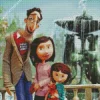 Coraline And Her Family Diamond Paintings