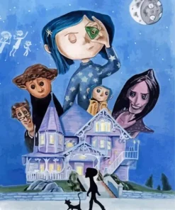 coraline movie poster Diamond Paints