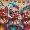 Crazy Old Ladies Diamond Paintings