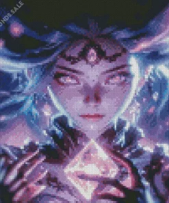 Crystal Girl Diamond Painting