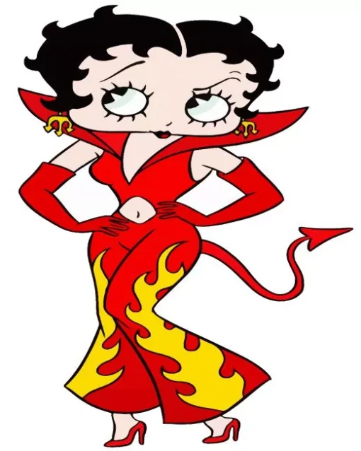 Cute Betty Boop Diamond Painting