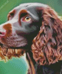 Cute Boykin Spaniel Dog Diamond Painting