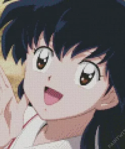 Cute Kagome Higurashi Diamond Painting