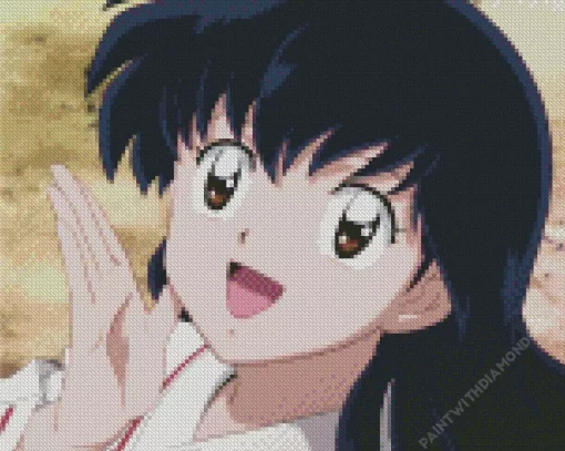 Cute Kagome Higurashi Diamond Painting