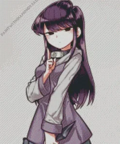 Cute Komi Shouko Diamond Painting