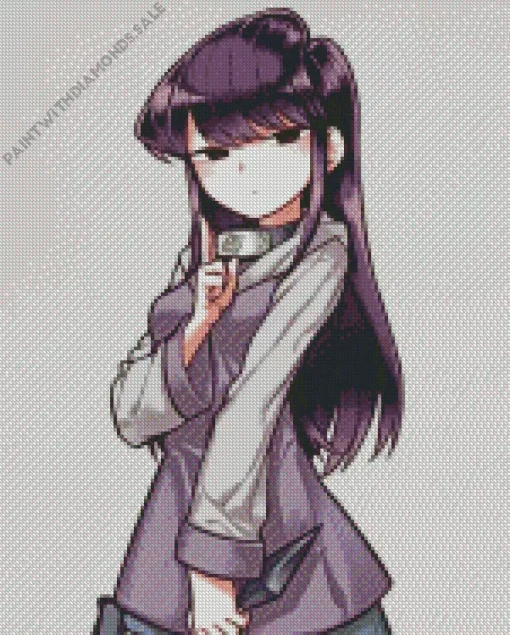 Cute Komi Shouko Diamond Painting