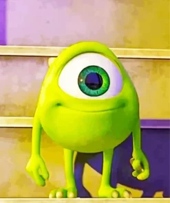 Cute Mike Wazowski Diamond Painting