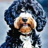 Cute Sheepadoodle Diamond Painting