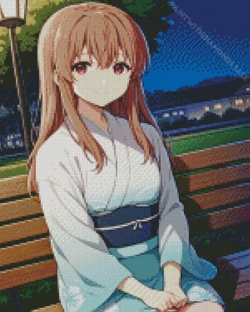 Cute Shouko Nishimiya Diamond Painting