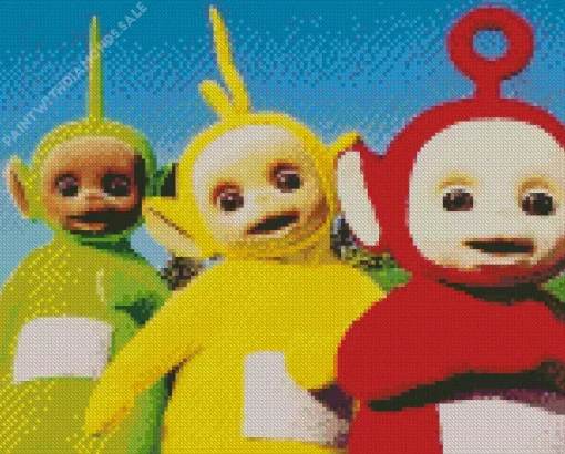 Cute Teletubbies Diamond Painting