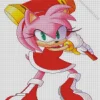 Cute Amy Rose Diamond Painting