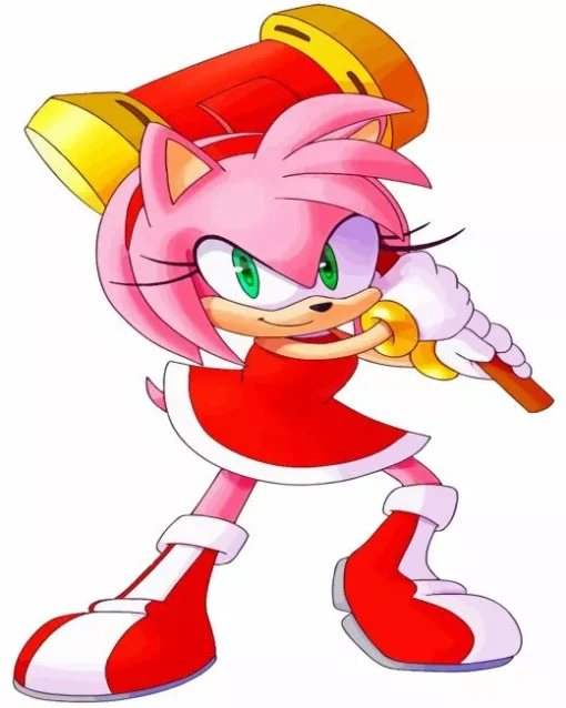 Cute Amy Rose Diamond Painting