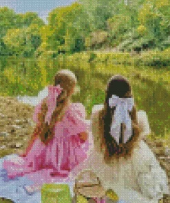 Besties Picnic Diamond Paintings