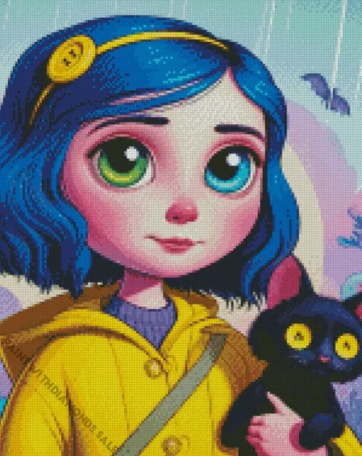 Cute Coraline Diamond Paintings